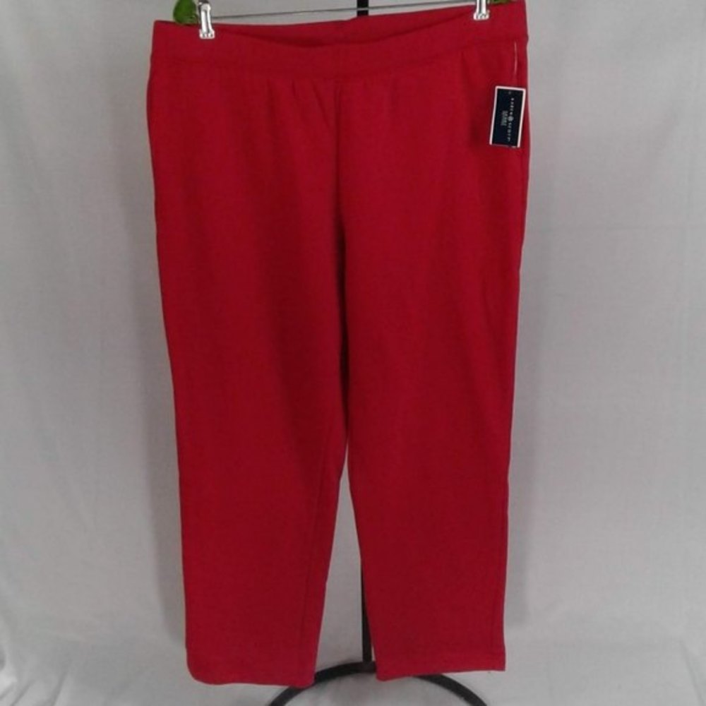 Karen Scort Red Fleece pants